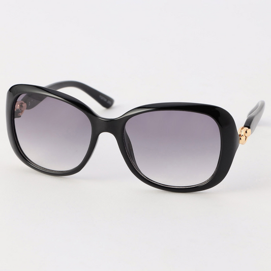 golden accent glasses