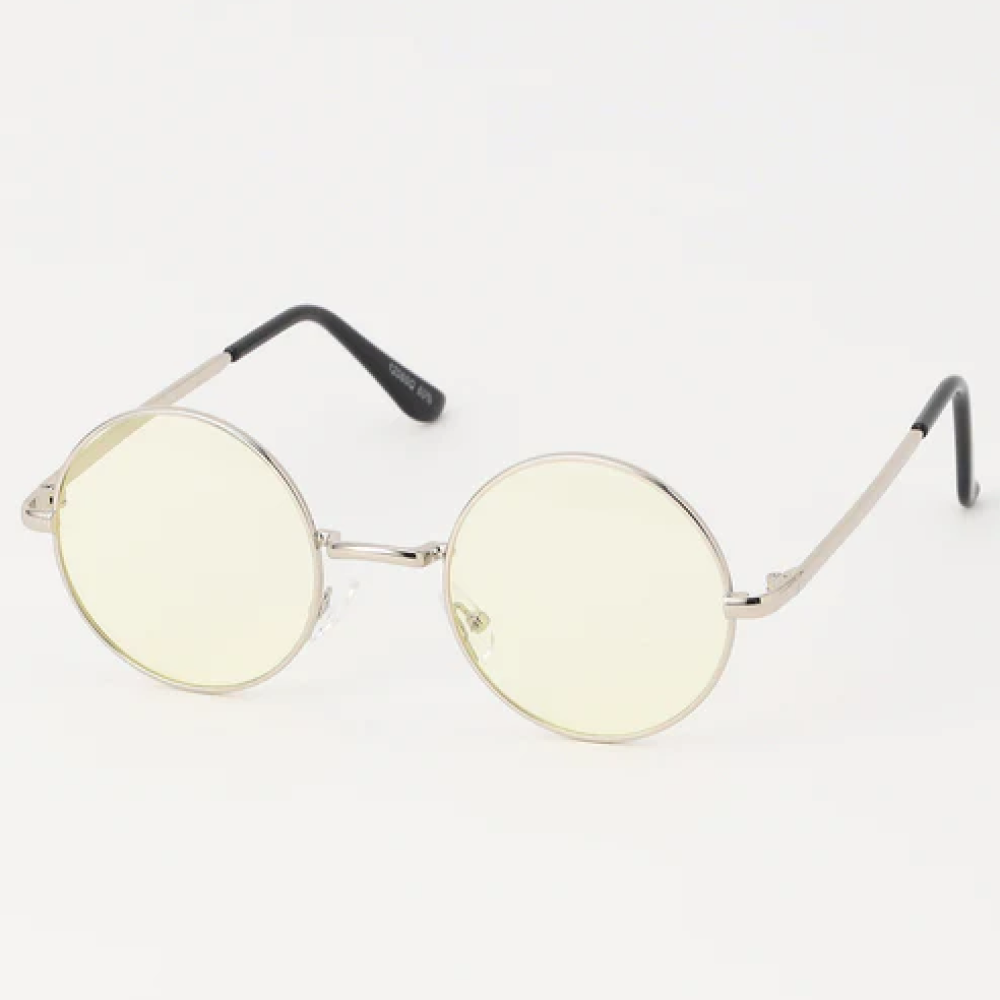 round metal glasses