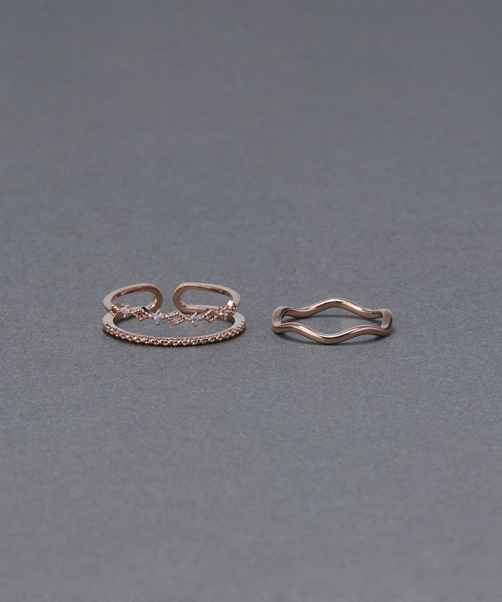 フェミニンプレイストドビジュ―セットリング