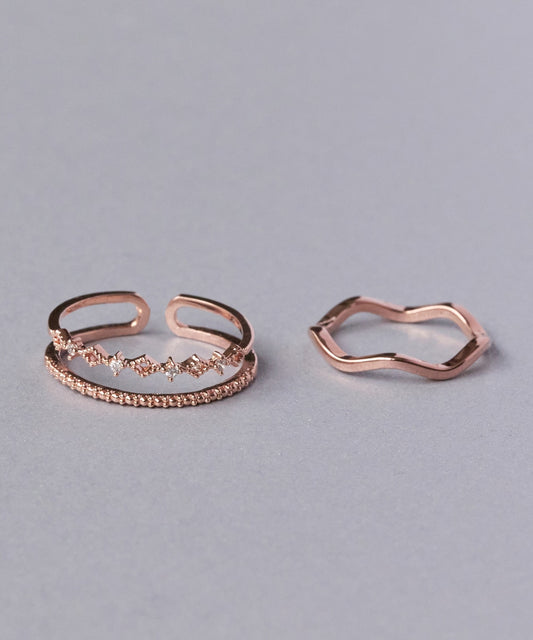 フェミニンプレイストドビジュ―セットリング