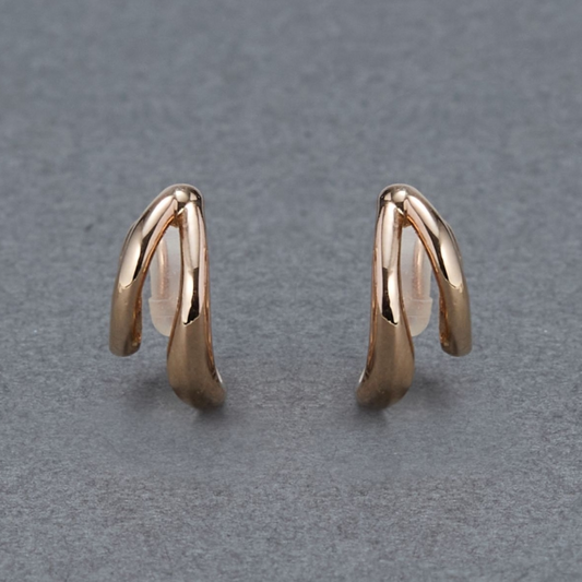 ダブルフープライトフィットイヤリング