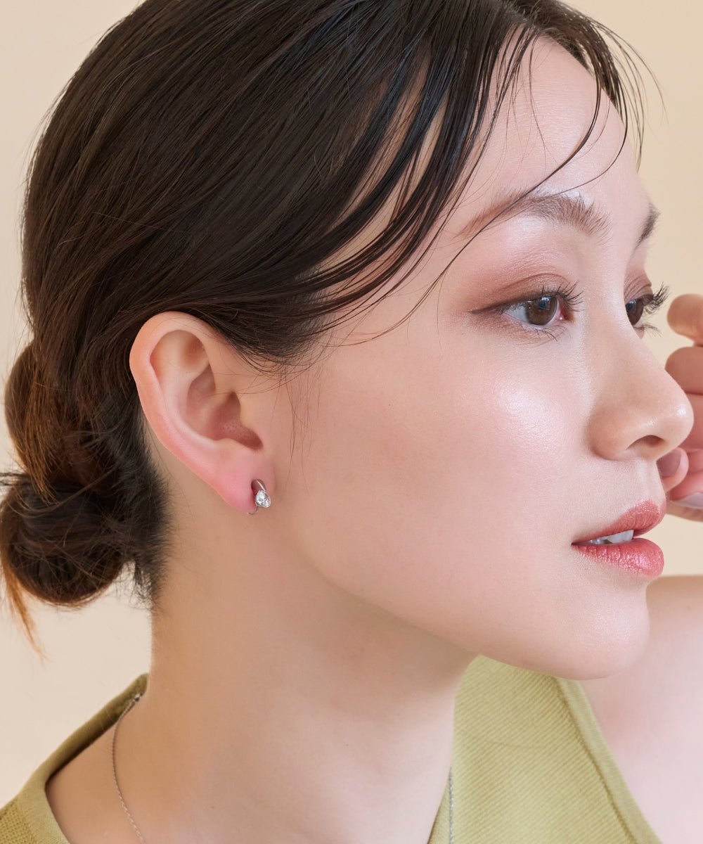 【金属アレルギー対応】スターリスビジュ―ライトフィットイヤリング