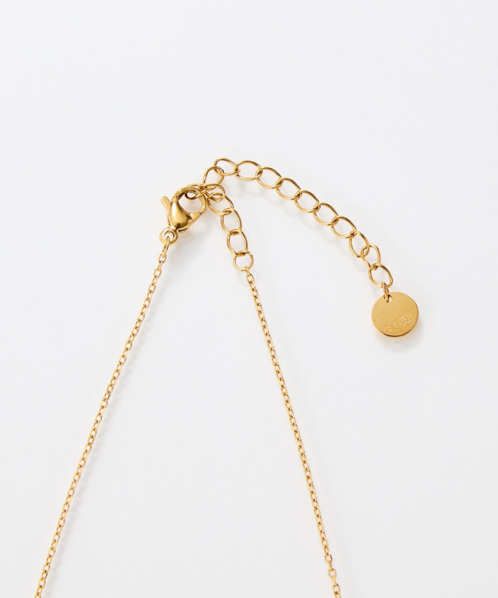 【金属アレルギー対応】ステーションビジューチョーカー