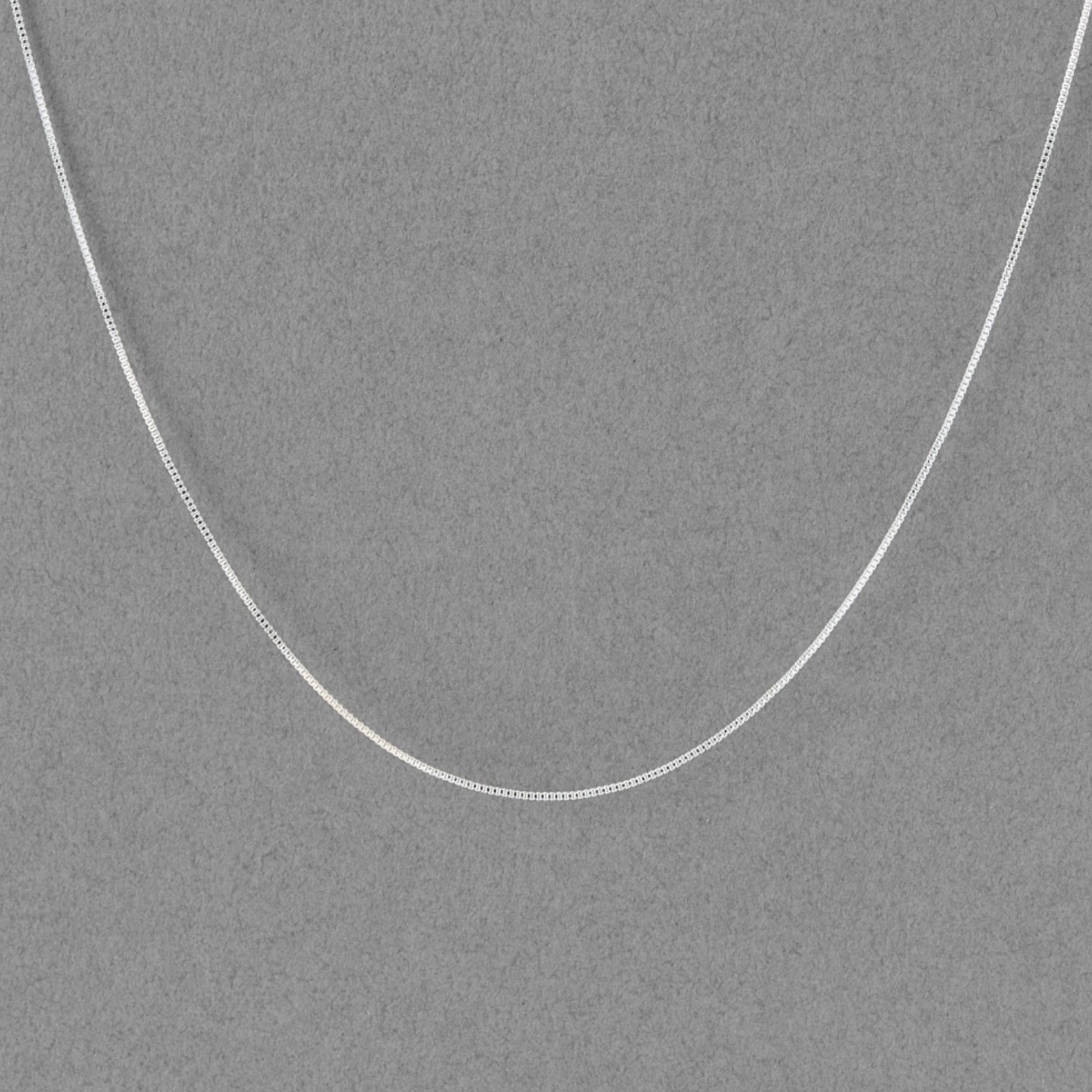 【SV925】シルキーシャインベネチアンチェーンネックレス