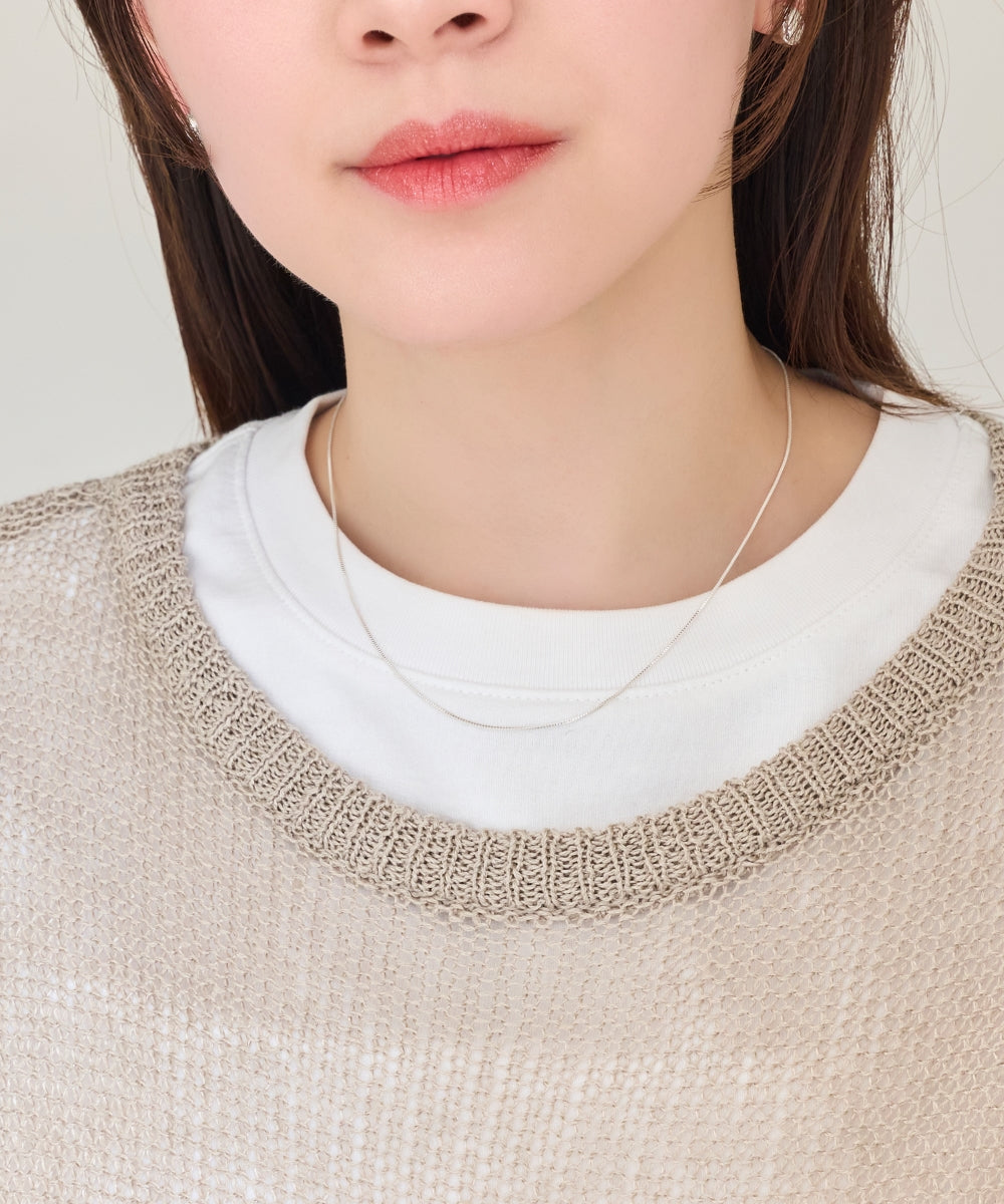 SV925】シルキーシャインベネチアンチェーンネックレス – airCloset Store