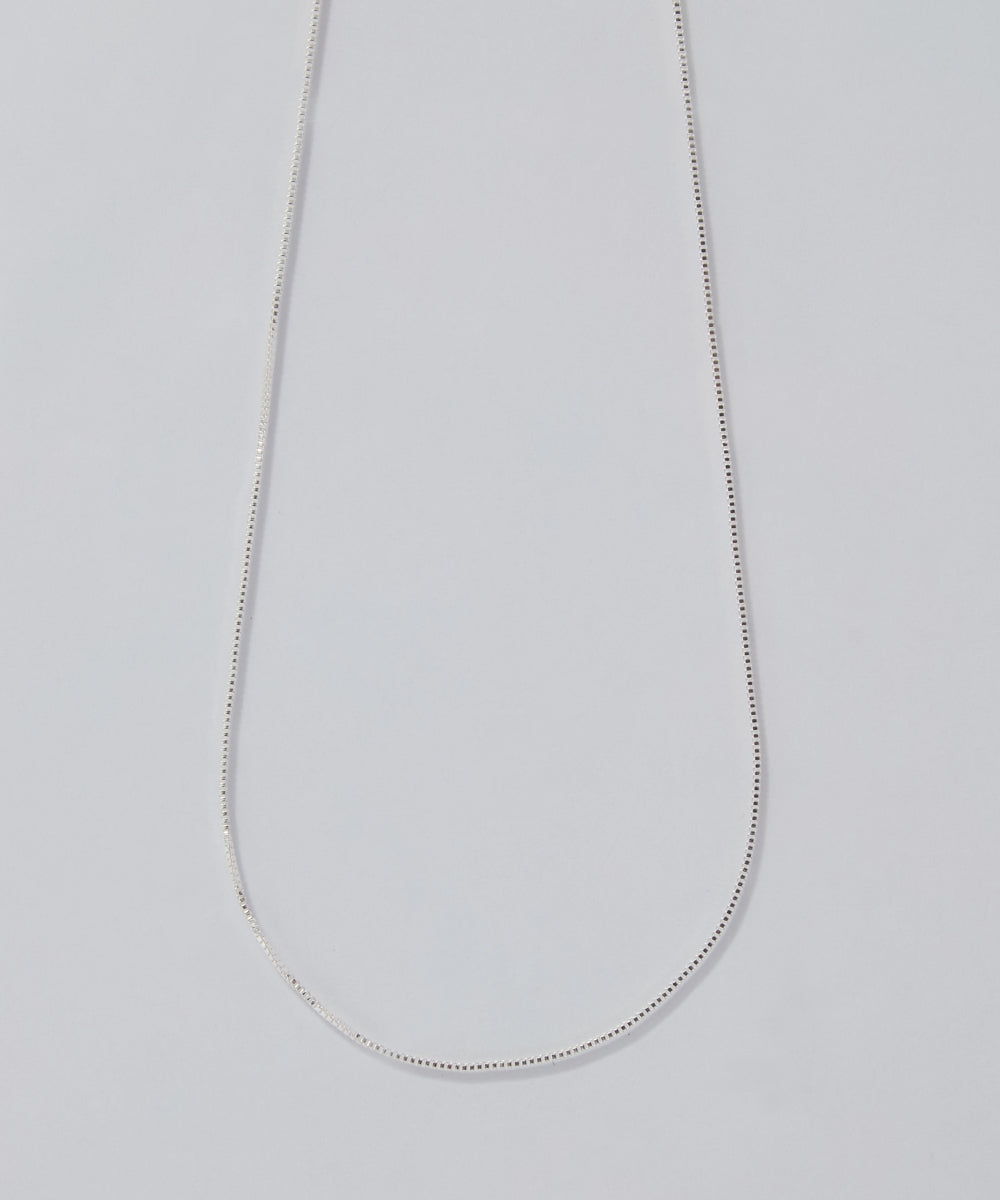 【SV925】シルキーシャインベネチアンチェーンネックレス