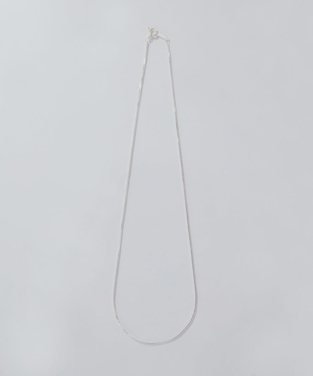 【SV925】シルキーシャインベネチアンチェーンネックレス