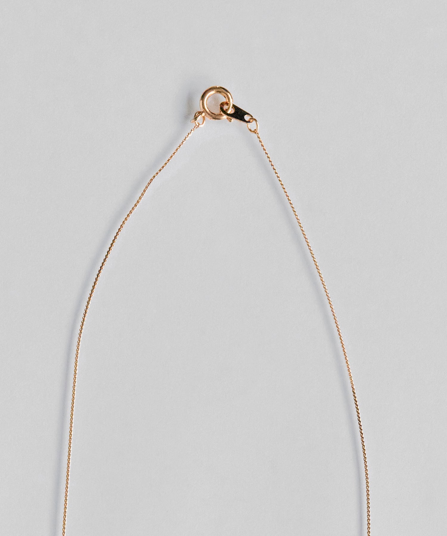 シャインベゼルセッティングネックレス