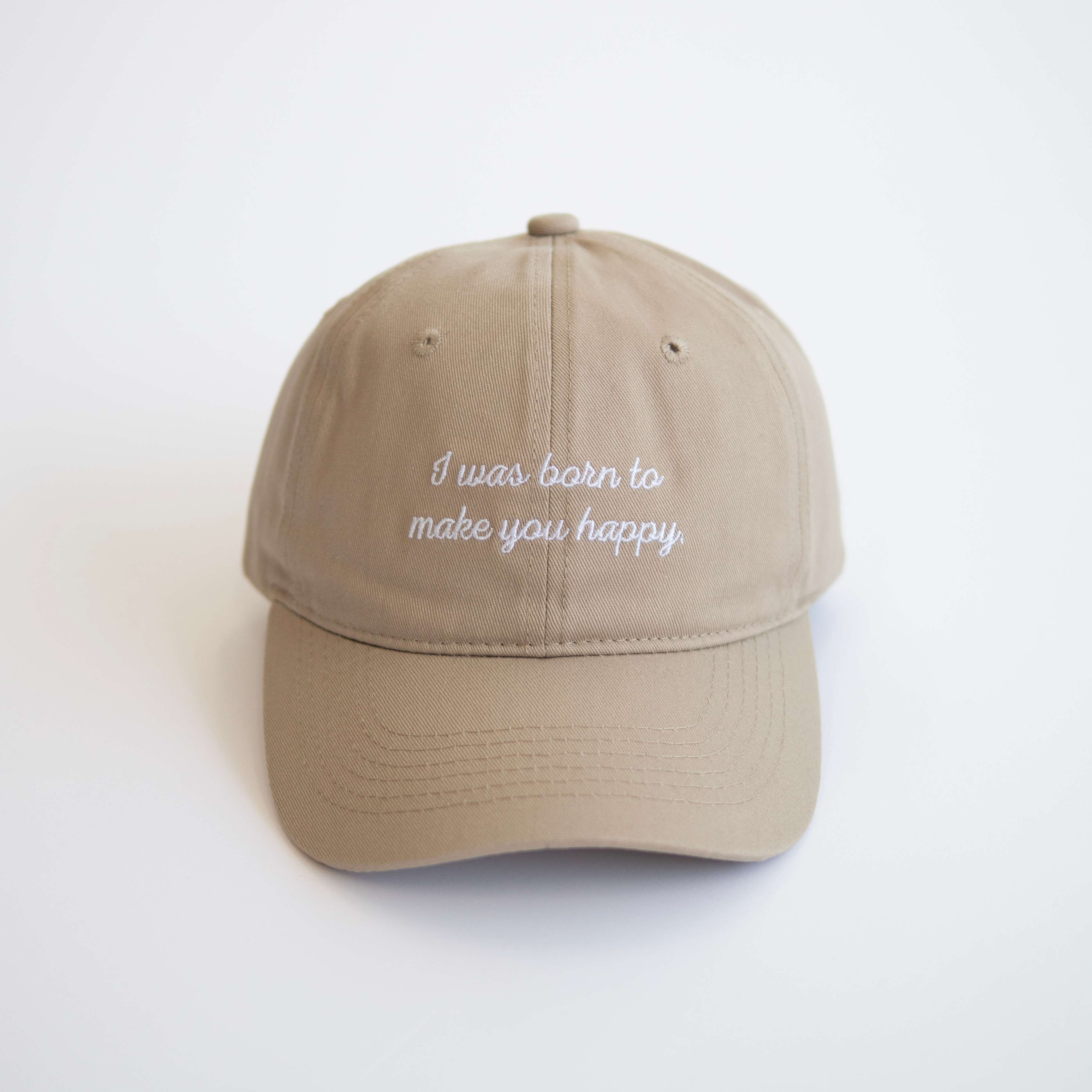 Cotton Message Cap【ベージュ】