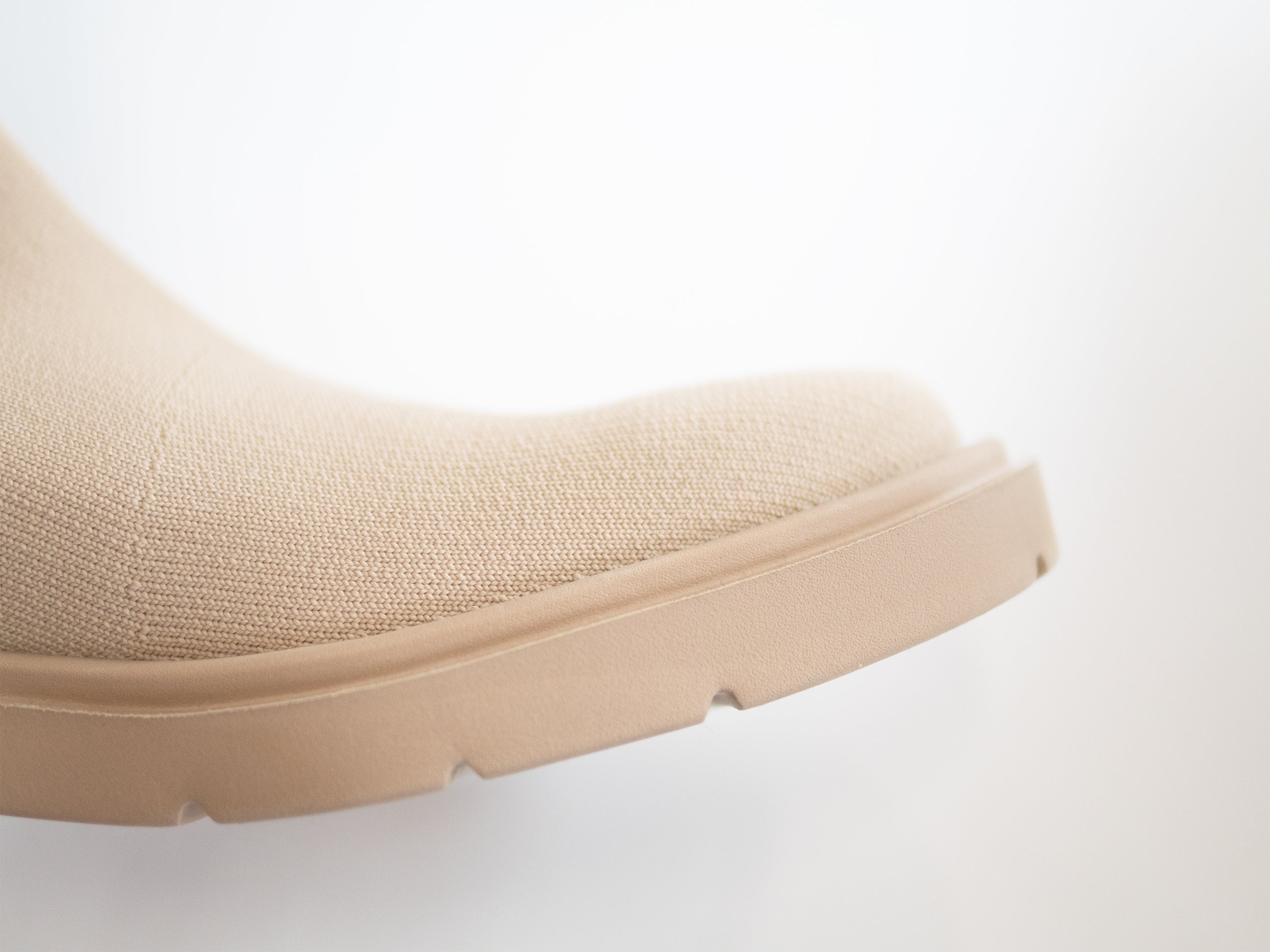 サイドゴアブーツ【ベージュ】