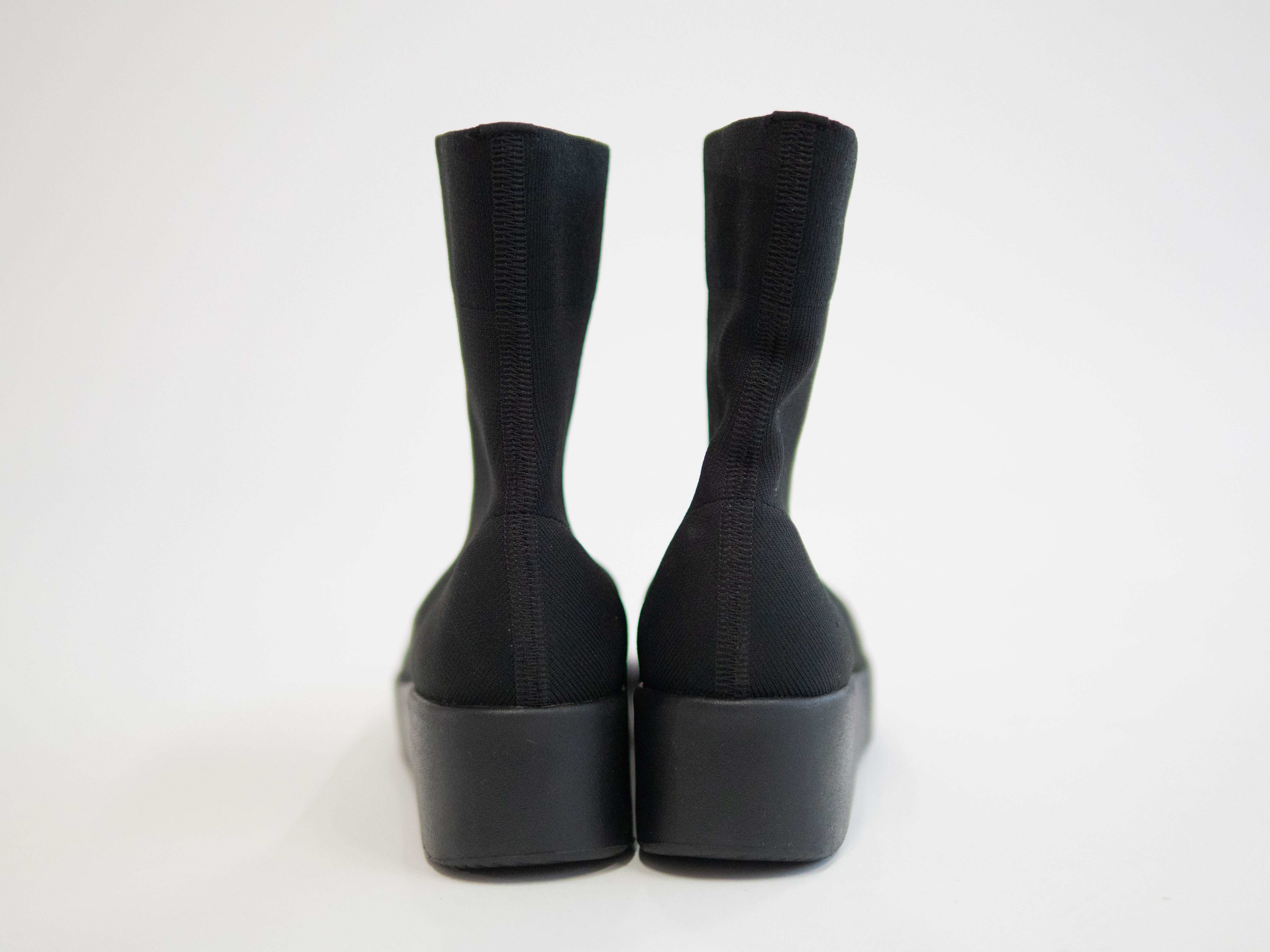 プラットフォーム ストレッチブーツ【ブラック】