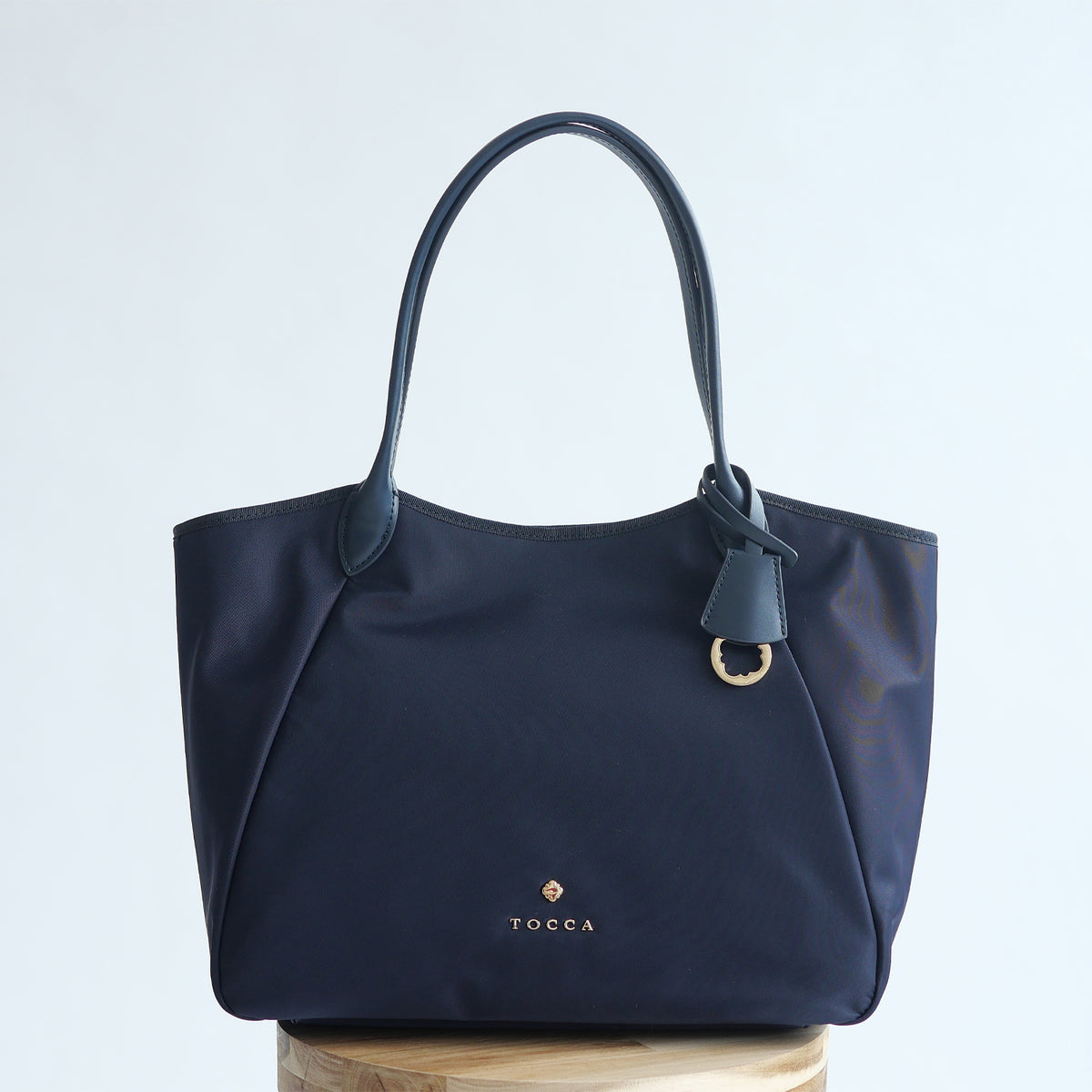【再入荷待ち受付中】T JARDIN nylonbag【ネイビー】