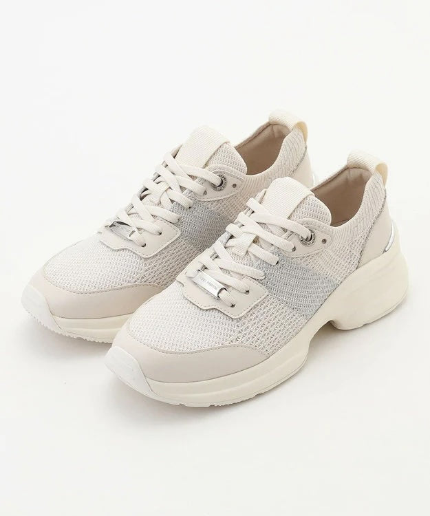 ボリュームソール スニーカー【オフホワイト】