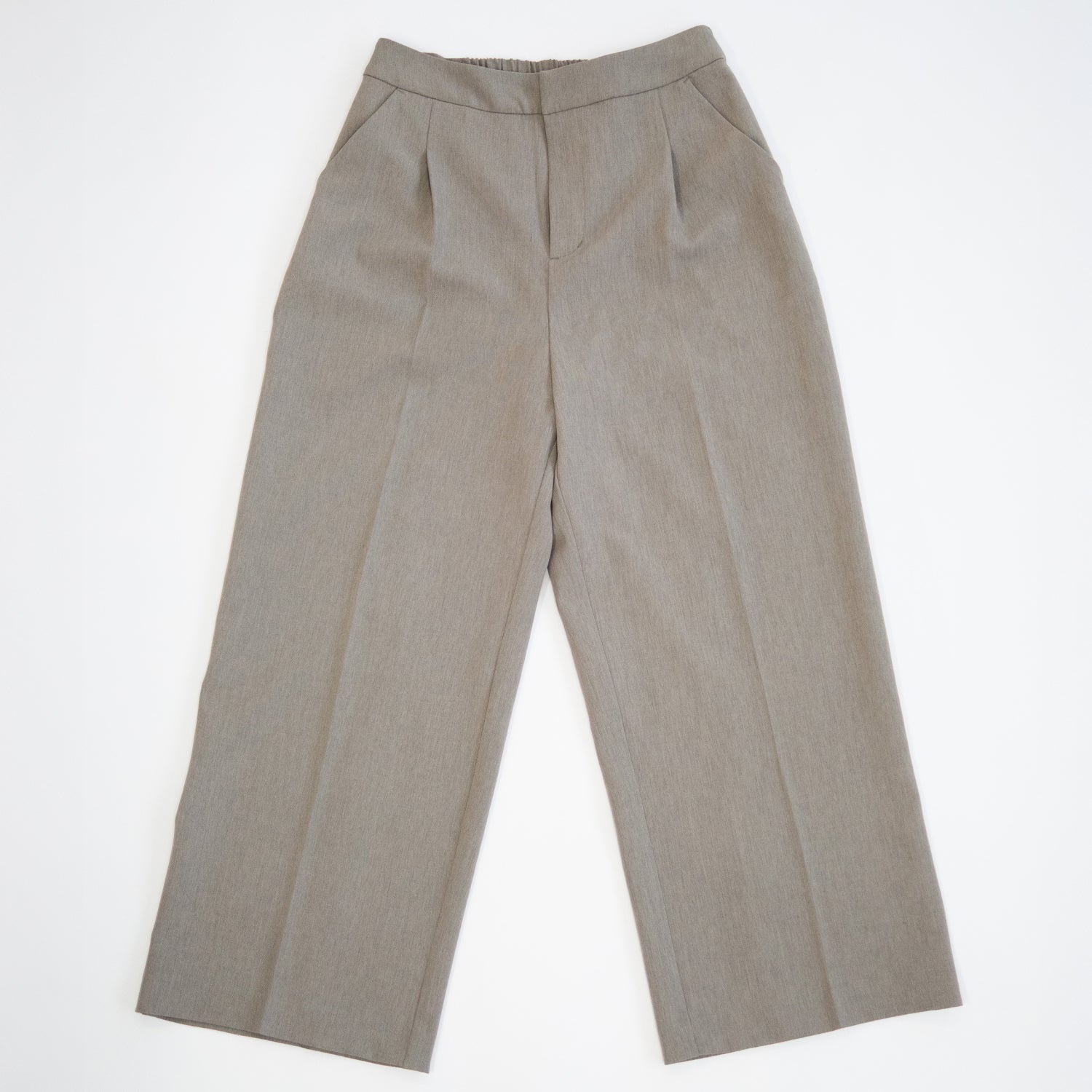 ベーシックワイドパンツ【グレー】
