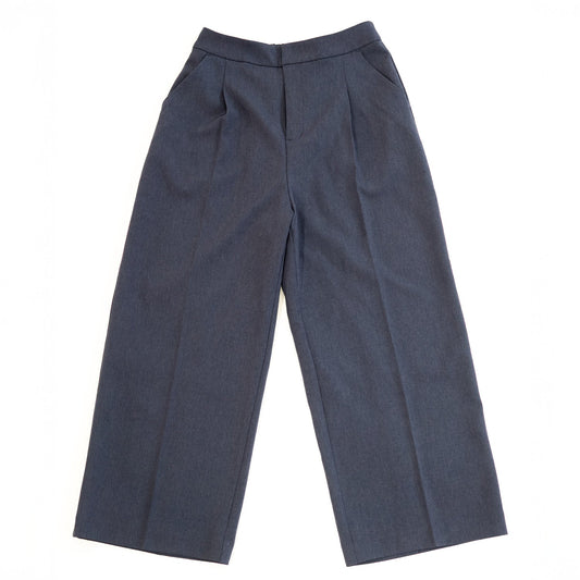 ベーシックワイドパンツ【ネイビー】