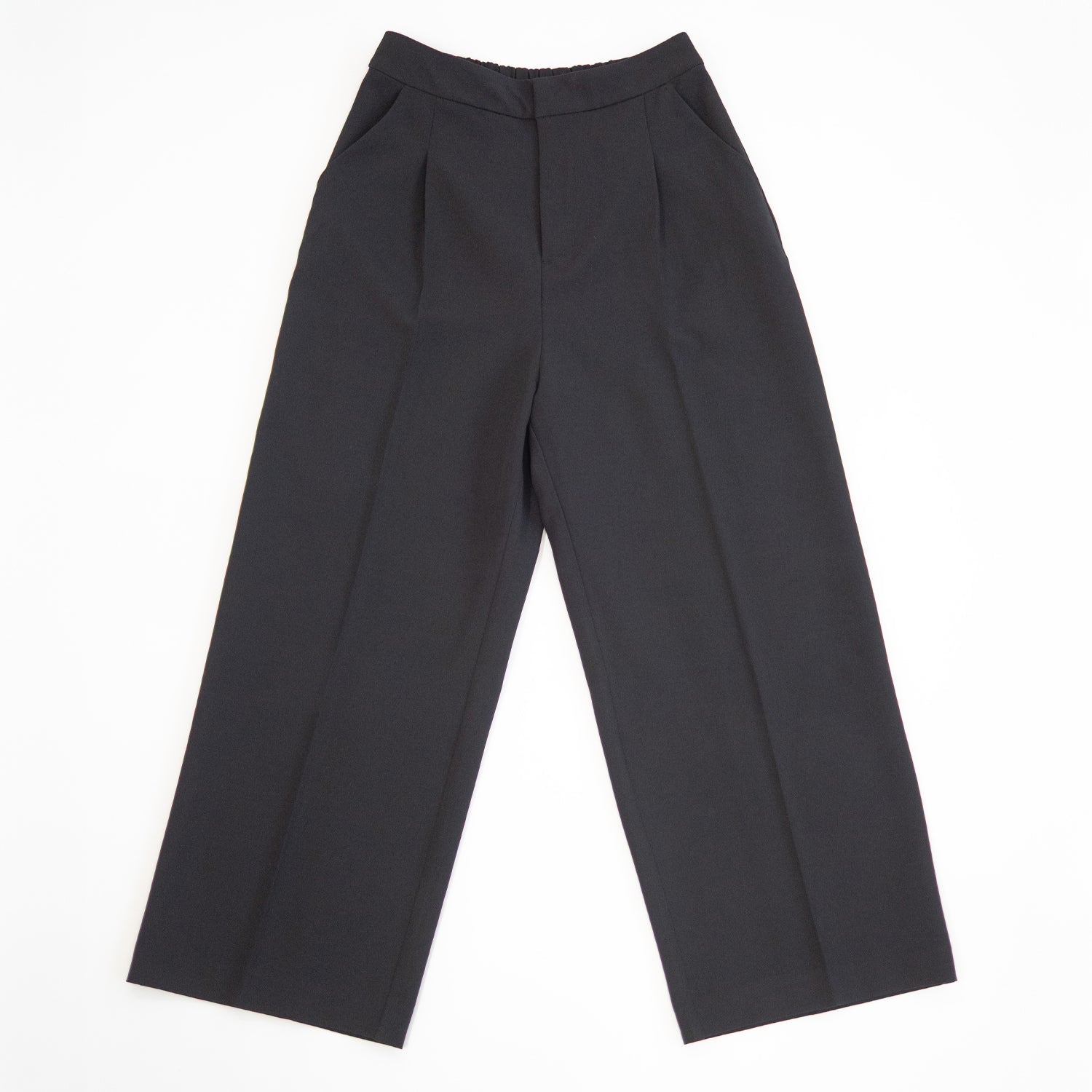 ベーシックワイドパンツ【ブラック】