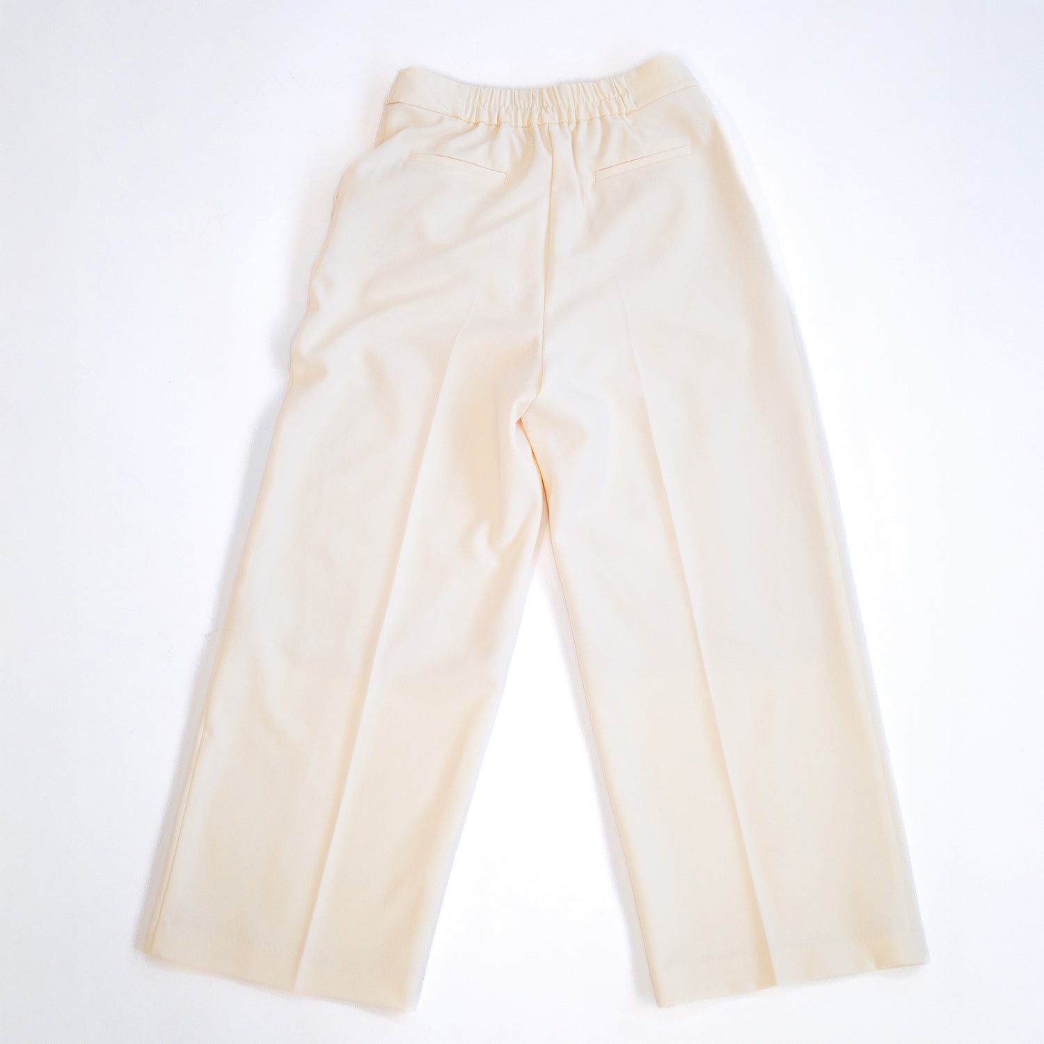 ベーシックワイドパンツ【ホワイト】