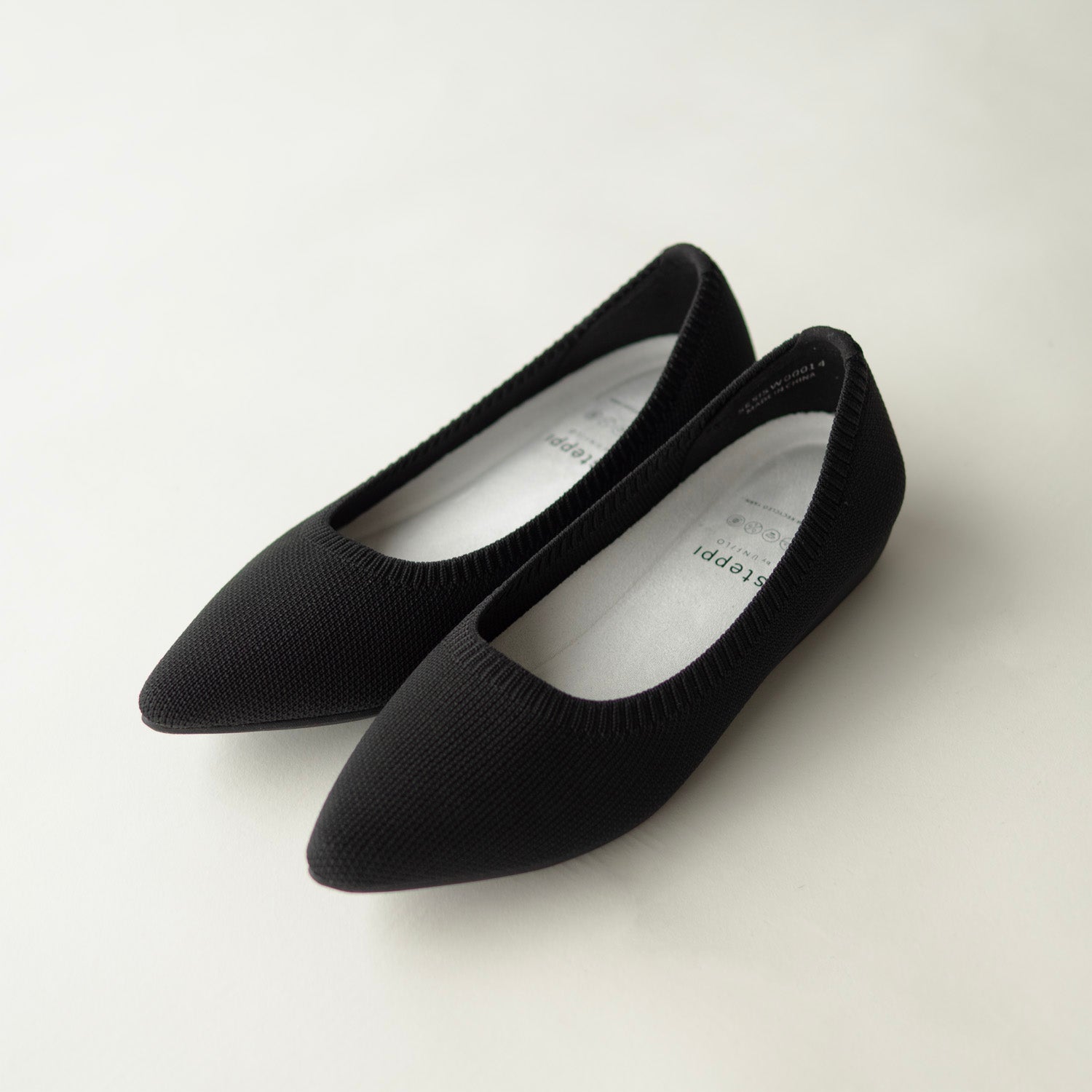 ベーシック ポインテッド パンプス【ブラック】