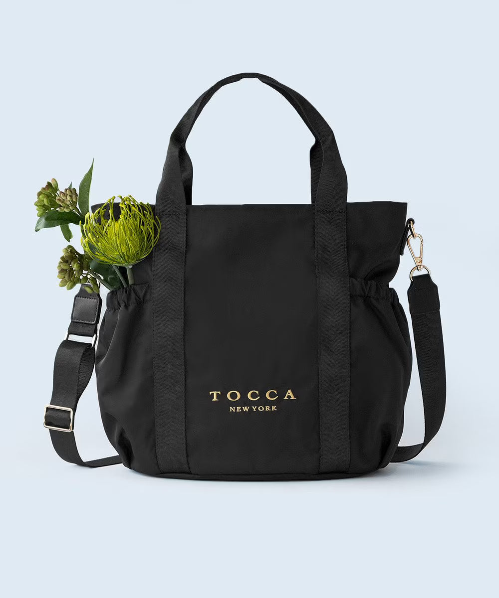 【9月中旬発送予定】SANA sidepocket tote【ブラック】