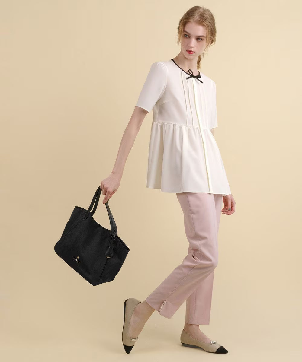 【再入荷待ち受付中】T JARDIN nylonbag【ネイビー】