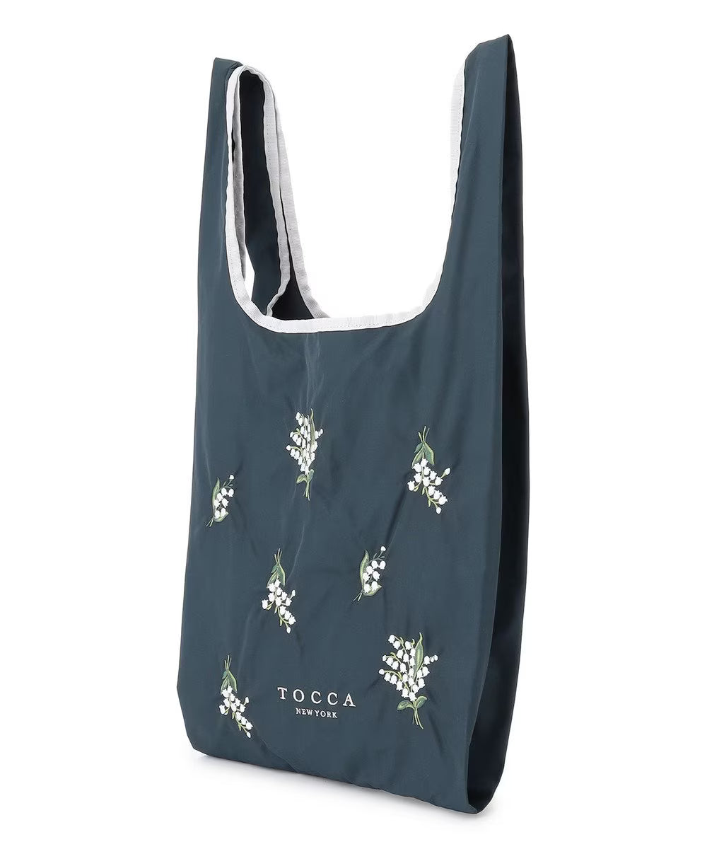 【9月下旬発送予定】BOUQUET de REVE eco bag【ネイビー】
