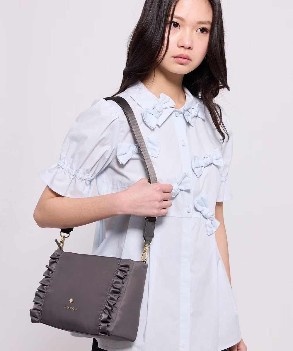 【9月下旬発送予定】TRIM WAVES pochette【グレージュ】