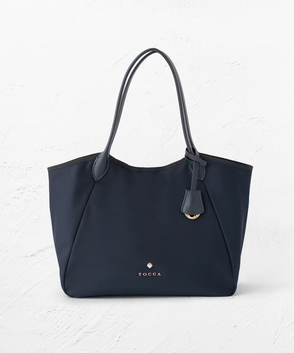 【再入荷待ち受付中】T JARDIN nylonbag【ネイビー】