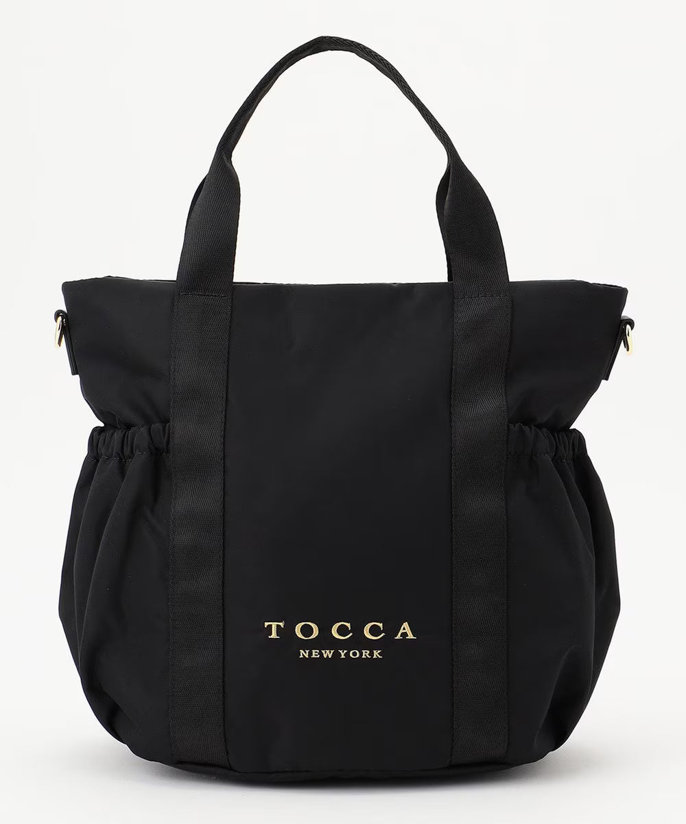 【9月中旬発送予定】SANA sidepocket tote【ブラック】
