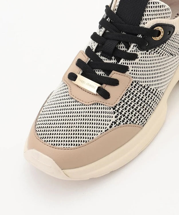 ボリュームソール スニーカー【ベージュ】