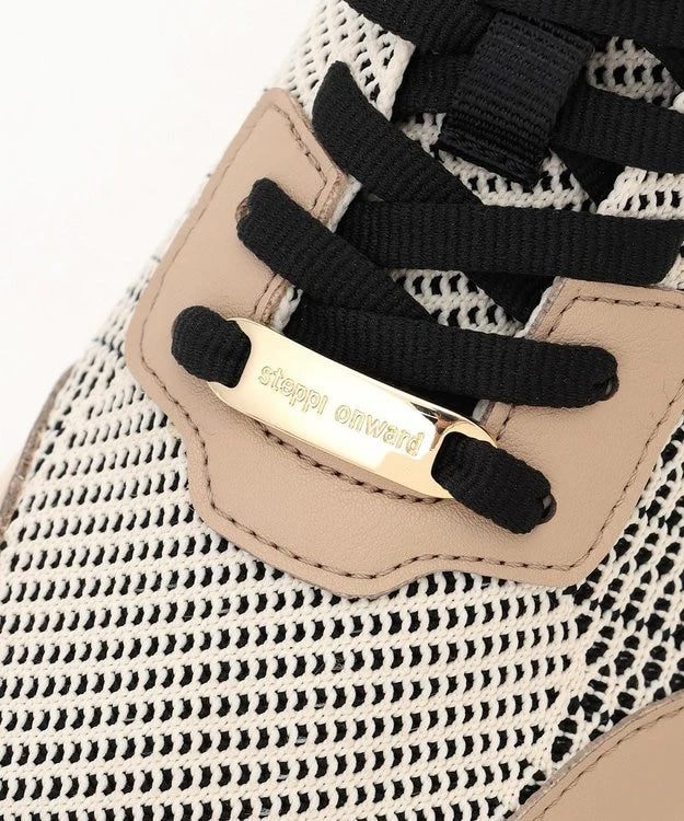 ボリュームソール スニーカー【ベージュ】