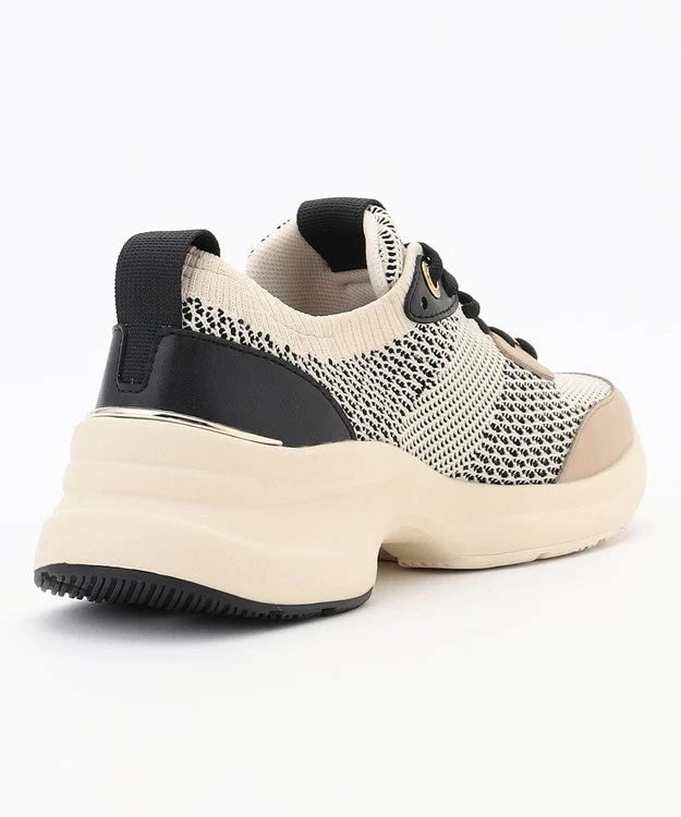 ボリュームソール スニーカー【ベージュ】