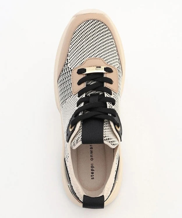 ボリュームソール スニーカー【ベージュ】